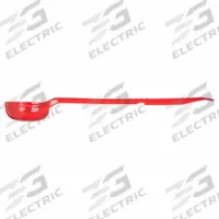 CARLISLE Portion Control Spoon: 2 oz Capacity, Acetal, Solid, Red, NSF Certified, Acetal, 396005. Key specifications — Manufacturer Part Number: 396005; Color: Red; Material: Acetal; NSF Certified: Yes; Perforated/Solid: Solid; Product Type: Short Handle Measure Miser; Brand: CARLISLE.