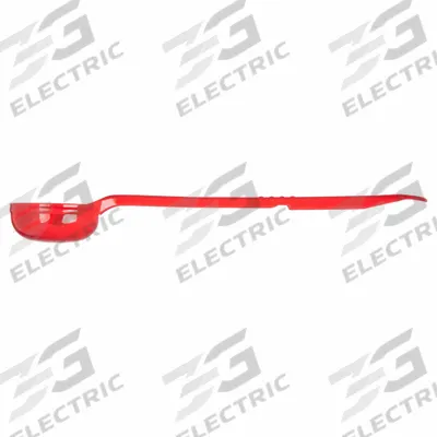 CARLISLE Portion Control Spoon: 2 oz Capacity, Acetal, Solid, Red, NSF Certified - Portion Control Spoons
