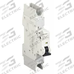 SIEMENS IEC Miniature Circuit Breaker: 5 A Amps, 60V DC, 10kA at 277V AC, Screw Clamp, 5SJ4, 277V AC (MPN 5SJ41118HG42). Key specifications — Brand: SIEMENS; DC Voltage Rating: 60V DC; Max. AIR Rating: 10kA at 277V AC; Terminal Connection: Screw Clamp; AC Voltage Rating: 277V AC.