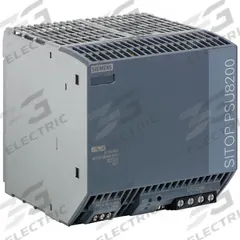 SIEMENS Stabilized Power Supply: DIN Rail, 960 W Output Power - Rated, 40 A Current - Output, Metal (MPN 6EP33378SB000AY0). Key specifications — attr1044898: Single; attr1044874: Metal; attr1044879: 120 to 500 V AC; attr211400: SIEMENS.
