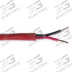 CAROL Fire Alarm Cable: 1,000 ft Cable Lg, Plenum, Plenum, PVC, PVC, Red, PVC, 2 Conductors, 0 Pairs (MPN E3532S.41.03). Key specifications — Brand: CAROL; Conductor Gauge: 12 AWG; Jacket Material: PVC; Solid/Stranded: Solid.