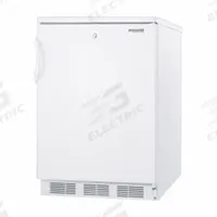 ACCUCOLD Lab Refrigerator: 5.5 cu ft, Tabletop, 1°C to 7°C, 23 1/2 in Overall Dp, Swing Solid, White (MPN FF6LW). Key specifications — Door Opening Style: Right; Color: White; Manufacturer Part Number: FF6LW; Brand: ACCUCOLD; Product Type: Lab Refrigerator; Door Type: Swing Solid; Refrigerant Type: R-600a.