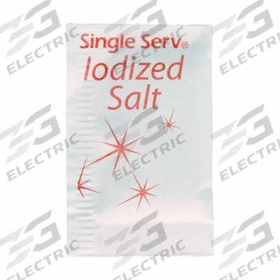 GENERIC Salt: 0.5 g Item Size, Packet, 3,000 Pack Count (MPN 38050) - Furnishings, Appliances and Hospitality