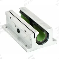 THOMSON Linear Pillow Block Bearing: Twin, Self-Aligning, 1 in Inside Dia, TEP 950, FluoroNyliner (MPN FNYBUTWNO16ALS). Key specifications — Liner: TEP 950; Material: Aluminum.