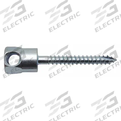 DEWALT Horizontal Rod Hanger: 3/8 in Overall Dia, 3 5/16 in Overall Lg, 5/16 in Screw Size - Rod Hangers for Wood