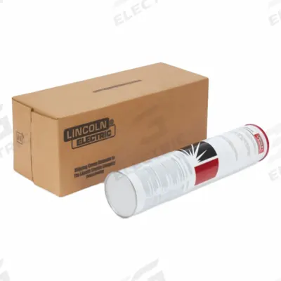 LINCOLN ELECTRIC Hardfacing Stick Electrode: Wearshield Mangjet, 1/4 in x 14 in, 10 lb - Hardfacing Alloys for Severe Impact
