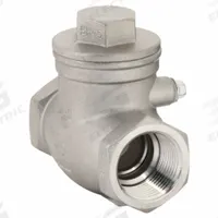 APPROVED VENDOR Swing Check Valve: Swing, Inline Valve Body, 1 in Pipe Size, FNPT x FNPT, Horizontal (MPN 4VMU2). Key specifications — Brand: APPROVED VENDOR.
