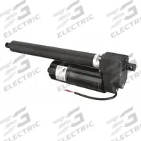 WARNER LINEAR Linear Actuator: B-Track K2, 750 lbf Rated Load, 8 in Stroke, 115V AC, 20:1 (MPN K2G20-115V-BR-08). Key specifications — Gear Ratio: 20:1; Nut Material: Bronze.