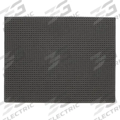 APPROVED VENDOR Furniture Pads: Ethylene Vinyl Acetate, 4 in Overall Wd, Rectangle - Textured Pads