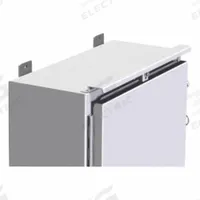 HAMMOND Drip Shield Kit: Protects Door from Dripping Water and Settling Dust, Stainless Steel (MPN DK42S16). Key specifications — Brand: HAMMOND; Accessory Type: Drip Shield Kit; Application: Protects Door from Dripping Water and Settling Dust; Features: Designed Not to Interfere with Door Clamps; Material: Stainless Steel.