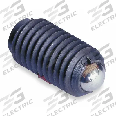 TE-CO Ball Plunger: Hex, Steel Body w/ SS Ball, M3x0.5 Thread, 1.5 N to 3 N Nose Force - Hex-Drive Ball Plungers