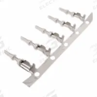 Insulation Support Crimp Contact: Sure-Seal, Male, 18 to 14 AWG, Crimp, Tin, Copper Alloy, 400V AC (MPN 121348-0010). Key specifications — Connection Type: Crimp; Product Packaging Form: 5000-Piece Reel; Wire Size (mm2): 0.75-1.5 mm2; Brand: SURE-SEAL CONNECTIONS; Pole Material: Copper Alloy; Wire Size: 18 to 14 AWG; Compatible with Series: Sure-Seal; Contact Gender: Male.