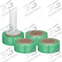 APPROVED VENDOR Stretch Wrap Film: 60 ga Gauge, 3 in Overall Wd, 1,000 ft Overall Lg, 1-Side, 4 PK (MPN 15A969). Key specifications — Brand: APPROVED VENDOR; Color: Light Green.