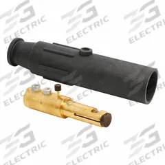 Single Pole Inline: Male, Black, 600V AC/600V DC, 600 A, Double Set Screw Termination, 17 Series (MPN 17D22-SE). Key specifications — Gender: Male; Series: 17; Brand: LEVITON.