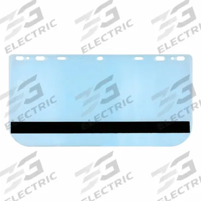 MCR SAFETY Face Shield Visor: 16 in Overall Wd, 8 in Overall Ht, 0.04 in Overall Thick - General Purpose Replacement Visors