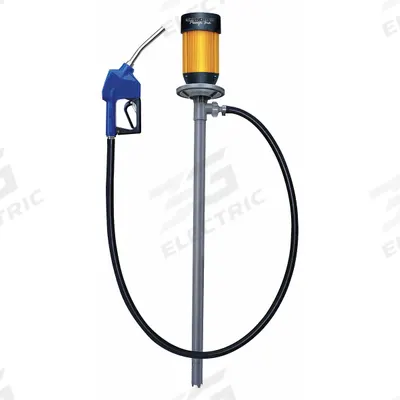 Dayton Electric Drum Pump: 120 V AC, 1 1/10 hp HP, Polypropylene - Bung-Mount Drum Pumps for DEF