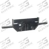 BUYERS PRODUCTS Hitch Plate: 62 in Overall Lg, 34 1/4 in Overall Wd, 17 1/4 in Ht, 1/2 in Thick (MPN 1809031A)