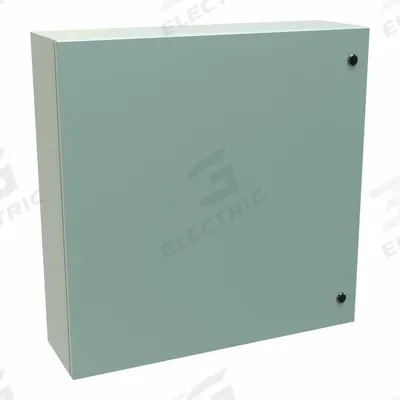 HAMMOND Electrical Enclosure: Steel, 30 in x 30 in x 8 in, NEMA 12/3R/4, Solid Cover - Steel Washdown Enclosures