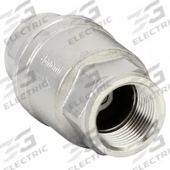 BONOMI Check Valve: Swing, Inline Valve Body, 1 in Pipe Size, FNPT x FNPT, 316 Stainless Steel, NPT (MPN S800-1"). Key specifications — Brand: BONOMI.