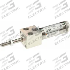 SMC Round Body Cylinder: 3/4 in Bore, 1/2 in Stroke, Non-Repairable, Stainless Steel, Block Mounting (MPN NCMR075-0050C). Key specifications — attr1122958: Rotating Rod; attr942235: Stainless Steel; attr942202: SMC; attr942227: Block; attr942243: NCM.