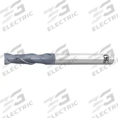 OSG Square End Mill: Carbide, WXL Coated, 2 Flute, 2 mm Mill Dia, 6 mm LOC, 45 mm OAL (MPN 3182420)
