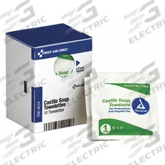 FIRST AID ONLY Topical Antiseptic Wipes: Wipes, Coconut Oil, 10 PK (MPN FAE-4014). Key specifications — Format: Wipes; Product Type: Topical Antiseptic; Unit Package Type: Packet; Active Ingredient: Coconut Oil; Manufacturer Part Number: FAE-4014; Unitized: Unitized; Concentration: 2%; Brand: FIRST AID ONLY.