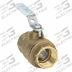 APOLLO Manual Two-Way Ball Valve: 1 in, Brass, Straight, FNPT x FNPT, 600 psi Max. Pressure (CWP) (MPN 77FLF10501). Key specifications — Brand: APOLLO; Handle: Lever.
