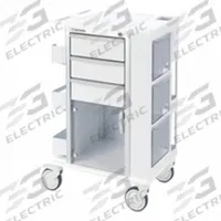 MARKETLAB Medical Procedure Cart: Aluminum, (2) Swivel/(2) Swivel with Brake, White, White (MPN 21491). Key specifications — Material: Aluminum; Drawer Color: White; Brand: MARKETLAB; Caster/Wheel Configuration: (2) Swivel; Cabinet Color: White.
