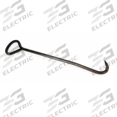 ULTRATECH Grate Hook: 26 in x 5 in, Steel, Portable and Compact - Manhole Lifter Hooks