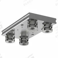 HEPCOMOTION GV3 Carriage: For 76 mm Rail Wd, Roller, GV3 Std Carriage, 54.7 mm Carriage Ht, Aluminum (MPN AU7654L300). Key specifications — Carriage Material: Aluminum; Roller Material: Stainless Steel; Size: 76; Brand: HEPCOMOTION; Features: No Seals or Lubricators; Type: GV3 Standard Carriage.