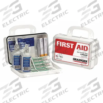 FIRST AID ONLY First Aid Kit and Housing: Eye Care, 5 People Served, 20 Components - Eye Care First Aid Kits