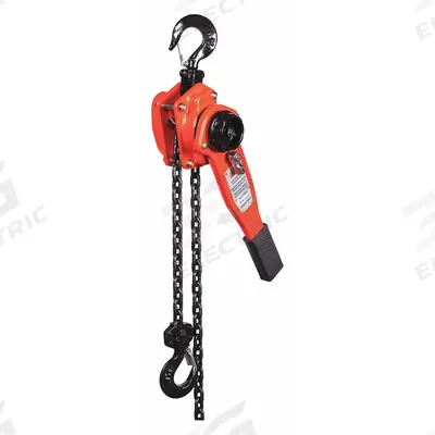 Dayton Lever Chain Hoist: Hook Mounted - No Trolley, 1,500 lb Lifting Capacity - Lever Chain Hoists