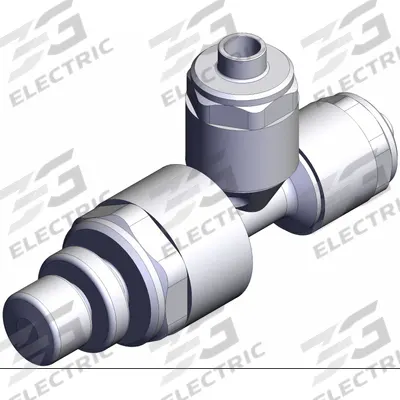 SMC Needle Valve: Compression x Compression, 1/4 in Pipe Size, 0.5 MPa Max. Pressure (CWP) - High-Purity Needle Valves