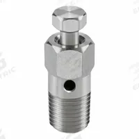 HAM-LET Purge Valve: 316L Stainless Steel, 1/4" MNPT, 10,000 psi Pressure, 3 mm Hole (MPN M-01-4N-SS). Key specifications — Brand: HAM-LET; Drain: 3 mm Hole; Inlet Connection: 1/4" MNPT.