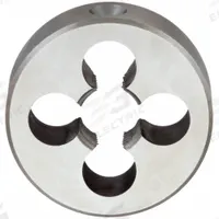 CHICAGO-LATROBE Pipe and Conduit Thread Die: 1/4"-18 NPT, 1 1/2" OD, Round, Carbon Steel (MPN 405269)
