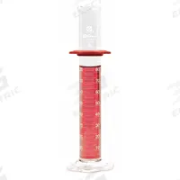 SIBATA Graduated Cylinder: 100 mL, A, To Contain (TC), 1 mL Graduation Increments - mL (MPN 2351A-100). Key specifications — ASTM Specification: E1272; Brand: SIBATA; USP Specification: Type I; Closure Included: No; Includes: Bumper.