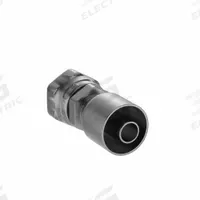 PARKER Hydraulic Crimp Fitting: Steel x Steel, Straight, -12 For Hose Dash Size, Female x Genderless (MPN 1JC43-16-12). Key specifications — Fitting Gender: Female x Genderless; Fitting Connection Type: ORS x Crimp; For Hose Dash Size: -12; Thread Size: 0.511"-27; Brand: PARKER.