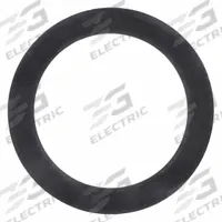 ZURN Gasket: Rubber, Black, Gasket (MPN 63253001). Key specifications — Includes: Self Adhesive Back; Brand: ZURN; Material: Rubber; Connection Type: Gasket.