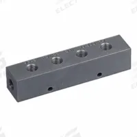 POWER TEAM Hydraulic Valve Manifolds & Subplates: 10,000 psi Max Pressure, Steel, 1.5 in Overall Ht (MPN 9648). Key specifications — Body Material: Steel; Brand: POWER TEAM; Port Connection Type: NPT; Port Connection Size: 3/8" NPTF.