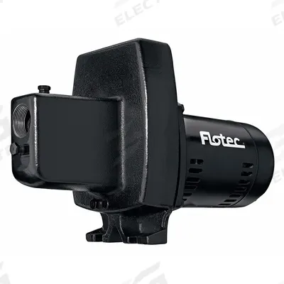 FLOTEC Shallow Well Jet Pump,Cast Iron,3/4HP: 3/4 hp HP, Single Phase, 115/230V AC - Shallow-Well Jet Pumps