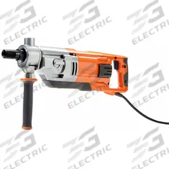 HUSQVARNA Core Drill Motor: 115V AC, 4 in Capacity (Concrete), Variable Speed, 2.68 hp, 13 A (MPN DM 200). Key specifications — attr1256763: HUSQVARNA; attr1256718: Side Handle.