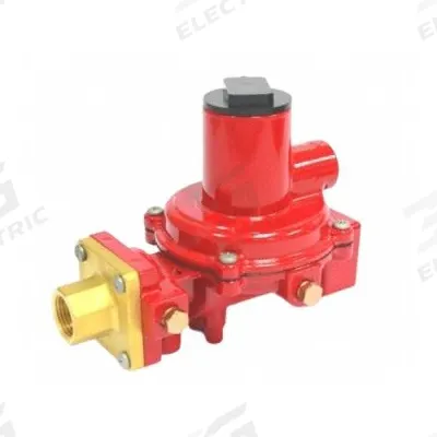 FISHER LPG Pressure Regulator: Lever-Acting Gas, 1,875,000 BtuH Gas Capacity, Aluminum - Lever-Acting Gas Pressure Regulators