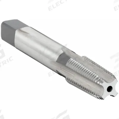 CHICAGO-LATROBE Extension Tap: 1/8"-27 NPT, 4 Flute, Semi-Bottoming Chamfer, High Speed Steel (MPN 384524) - Extension Pipe Taps