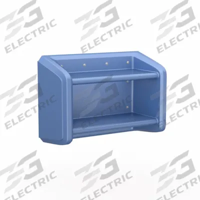 CORTECH Shelf/Step: Midnight Blue, 24 in Overall Ht, 35 in Overall Wd, 15 in Overall Dp - Wall-Mounted Shelves