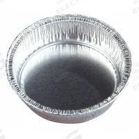 EAGLE THERMOPLASTIC Weighing Dish: Non-Sterile, Aluminum, 70 mL Capacity, Round, 2 3/4 in Overall Wd (MPN D63-100). Key specifications — Brand: EAGLE THERMOPLASTIC; Color: Gray; Material: Aluminum; Boat Shape: Round; Includes Finger Tab: Not Included.