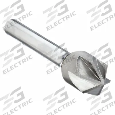 KEO Countersink: 90°, 6 Flute, 1 1/4 in Body Dia - Smooth-Finish Six-Flute Countersinks