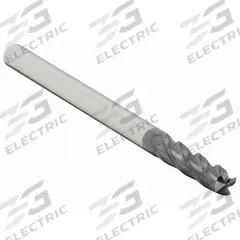 APPROVED VENDOR Square End Mill: Carbide, AlTiN Coated, 4 Flute, 1/4" Mill Dia, 1" LOC, 4" OAL (MPN 218-001019B)