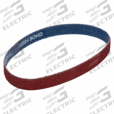 NORTON Sanding Belt: 3/4 in W x 18 in L, Ceramic, 40 Grit, Y Wt Polyester Backing - Cool-Cutting Sanding Belts for All Metals