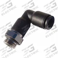 LEGRIS Push-Fit Elbow Fitting: 5/32 in OD Size, Push-to-Connect x MUNF, 1 3/32 in Overall Lg, 10 PK (MPN 3169 04 20). Key specifications — Brand: LEGRIS; Thread Size A: #10-32.