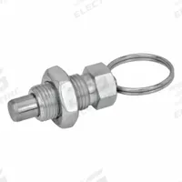 JW WINCO Indexing Plungers with Pull Ring: Steel Body w/ SS Plunger, M6x0.75 Thread (MPN 717-3-M6X0.75-AK-ST). Key specifications — Brand: JW WINCO.